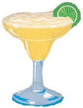 Margarita Shape • Jumbo 36" Mylar Helium Balloon