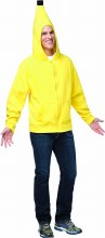 Banana Hoodie Adlt L