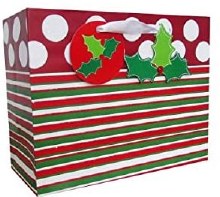 Gift Bag Contemporary Stripes