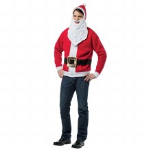 Santa Hoodie Adult M