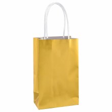 Gift Bag Small Gold