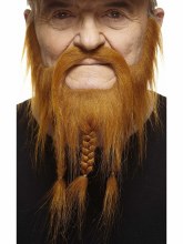 Braided Beard/Mustache Red