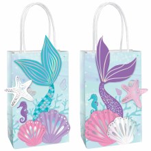 Shimmering Mermaids Create Your Own Kraft Treat Bags • 8 Count