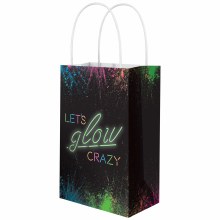 Glow Party Kraft Bag 8ct