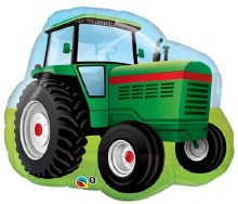 Farm, Tractor Shape • Jumbo 34in. Mylar Helium Balloon