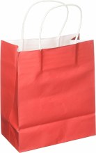 Gift Bag Med Apple Red