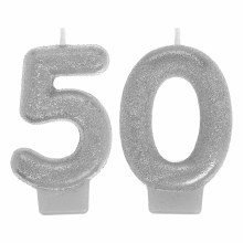 Parkling 50th Cake Candle