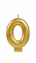 Candle "0" Gold