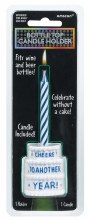 Beer Bottle Candle Holder