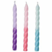 Candles Colorblock Pastel