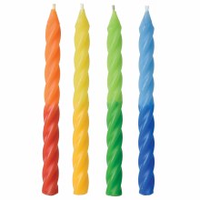 Candles Colorblock Rainbow