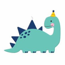 Candle Dino-Mite Bday