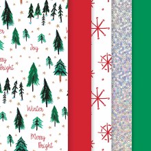 Tissue Paper Christmas Print