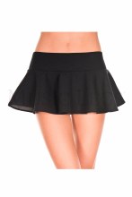 Skirt Wavy Black