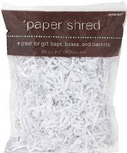 Paper Shred White