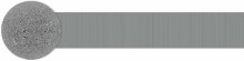 Streamers Crepe Silver 81ft