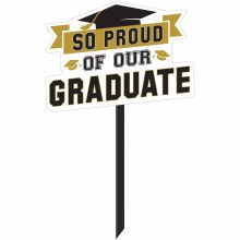 So Proud of Our Grad Yard Sign