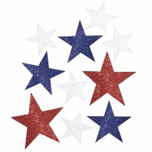 Patriotic Stars Mini Cutouts