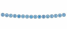 Cute Button Boy Banner