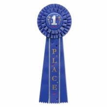 1st Place Rosette Dlx