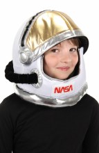 Kids Astronaut Plush Hat/Helmet