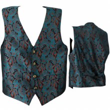 Pirate Vest Paisley 2XL