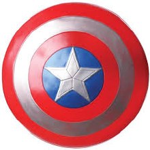 Captain America Sheild Childrens 12in