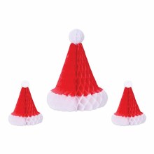 Tissue Santa Hats