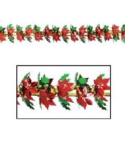 Poinsetta Garlnd Foil