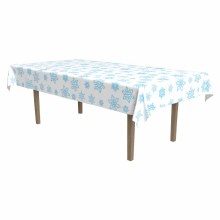 Snowflake Plastic Tablecover