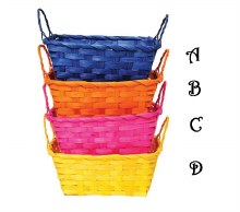 Small Rectangluar Easter Basket ~ 1 Count (PLEASE SPECIFY CHOICE AT CHECKOUT)
