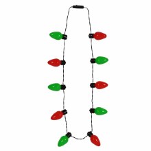 Necklace Light-Up Xmas Bulb