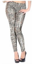 Pants Sequined Cheetah S/M