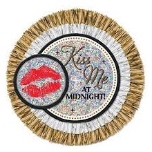Button Kiss Me at Midnight