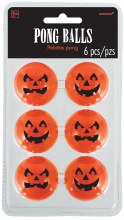 Jack O Lantern Ping Pong Ball