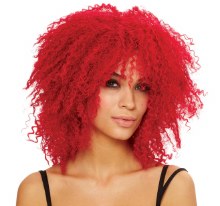 Wig Coolness Hot Red