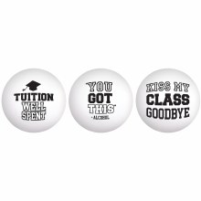 Edgy Grad Pong Balls