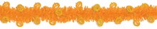 Garland Tinsel Pumpkin 20ft