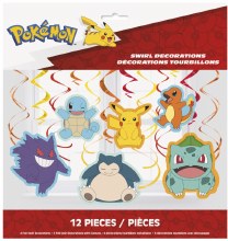 Pokemon Swirl Decor 12pc