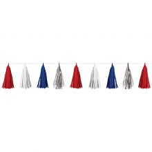 Patriotic Tassel Garland