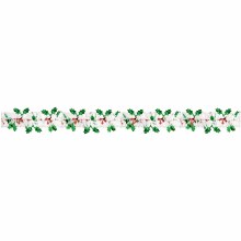 Holly/Berry Tinsel Garland 18ft