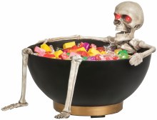Candy Bowl Skeleton Animated