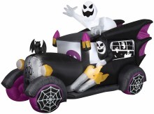 Hot Rod Vintage Hearse Air-Blown Prop