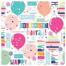 Balloon Celebration Jumbo Wrap Roll