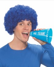 Wig Blue Afro