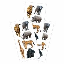 Sticker Sheet Zoo Animals
