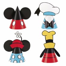 Mickey Mouse Hats 8ct