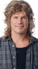 Hipster Mullet Mixed Blonde