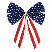 Stars & Stripes Bow 10"x7"