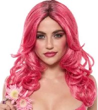 Wig Pop Rocks Hot Pink